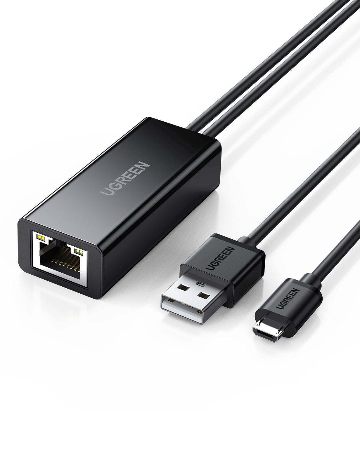 Ugreen Micro USB Ethernet Lan Adapter for Chromecast TV Stick - Elkjøp