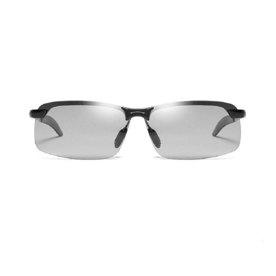 Polariserende solbriller med fargeskiftende briller UV400 - svart - Elkjøp