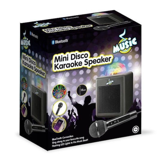 MU Karaoke BT Disco Speaker w/Mic - Elkjøp