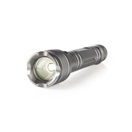LED-lommelykt | 10 W | 500 lm | IPX4 | Grå - Elkjøp