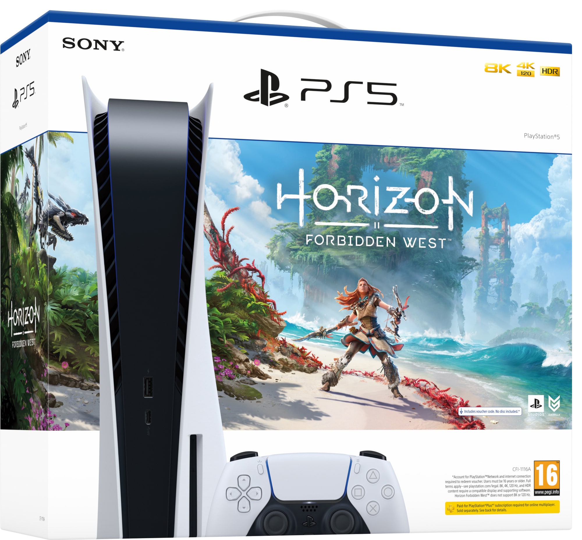 PlayStation 5 + Horizon Forbidden West - Elkjøp