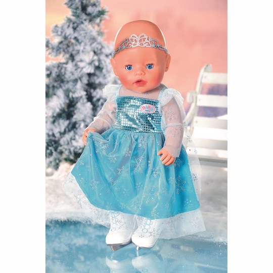 Baby born Princess On Ice Set 43cm - Elkjøp