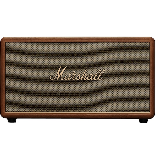Marshall Stanmore III Bluetooth høyttaler (brun) - Elkjøp