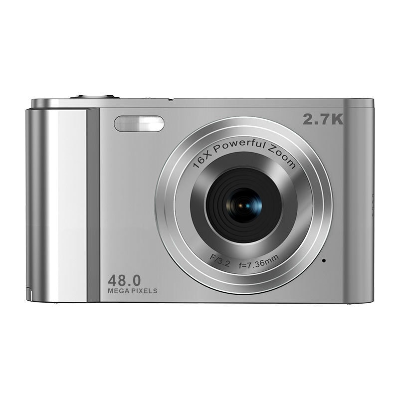 Digitalkamera 1080P/48 megapixel/16x zoom Silver - Elkjøp