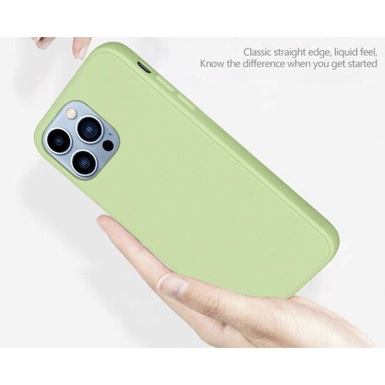 Mobildeksel som er kompatibelt med iPhone 13 Silikon Mint Grønn - Elkjøp