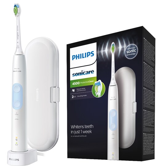 Philips Sonicare ProtectiveClean 4500 elektrisk tannbørste HX683928 - Elkjøp