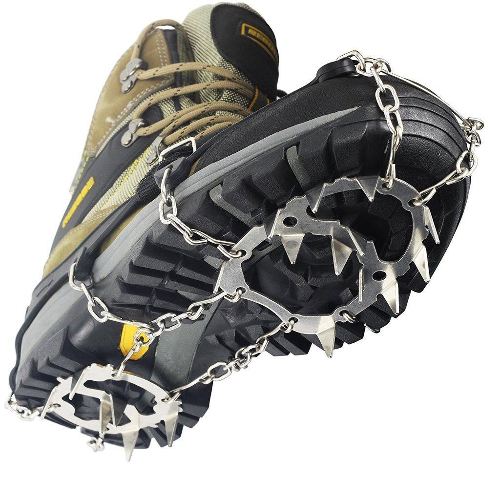 Sklisikker beskyttelse / pigger for sko med 18 ståltenner / brodder (L) -  Elkjøp