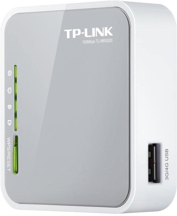 TP-Link trådløs 3G-router, 802.11n, 150Mbps, USB, RJ45 - Elkjøp