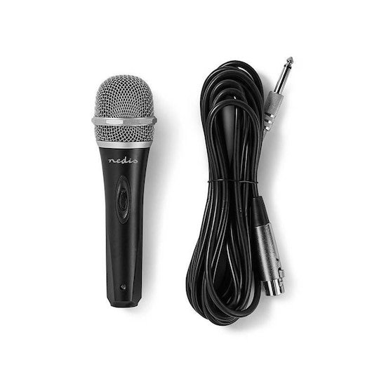 Kablet Mikrofon | Følsomhet På -72 dB +/-3 dB | 50 Hz-14 kHz | 5,0 m |  Reiseetui - Elkjøp