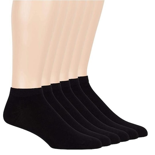 Korte sokker str 38-42 sorte - Elkjøp