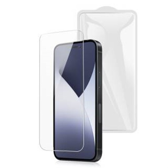 Skjermbeskytter i herdet glass Gjennomsiktig iPhone 14 Max - Elkjøp