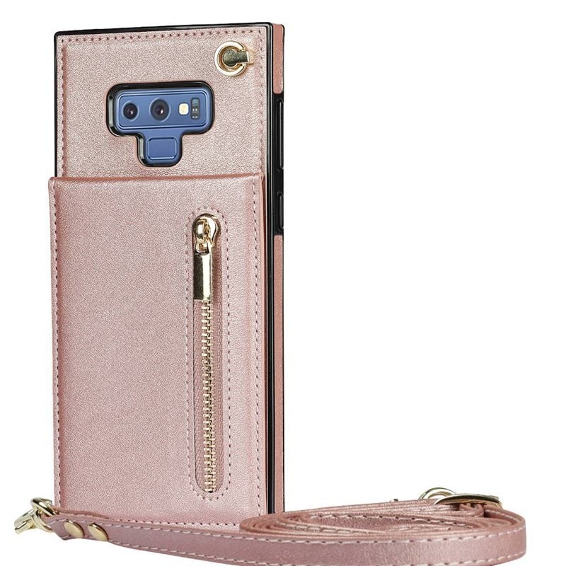 Zipper halskjede deksel Samsung Galaxy Note 9 - Rose - Elkjøp