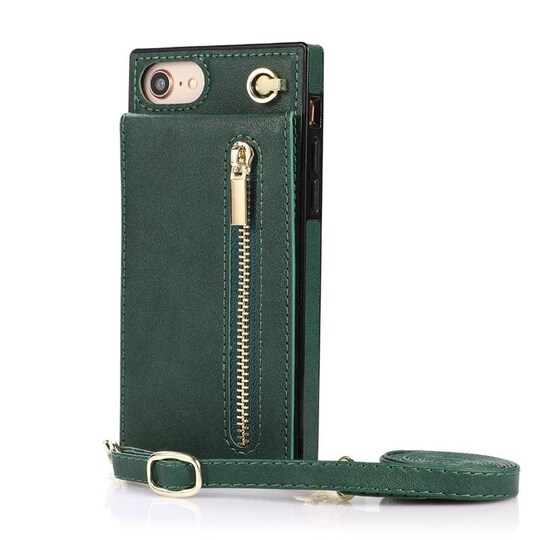 Zipper halskjede deksel Apple iPhone 7 - Grønn - Elkjøp