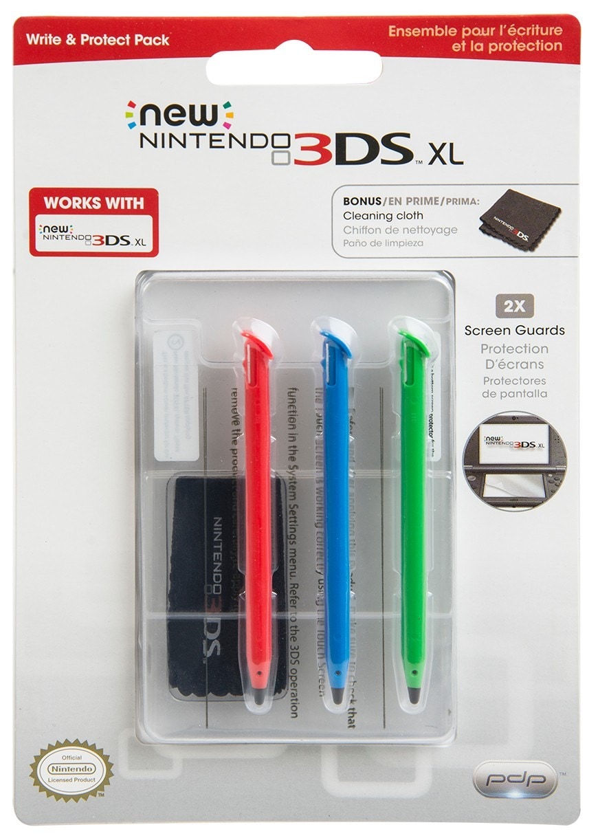 Afterglow Nintendo 3DS XL skrive- og beskyttelsespakke - Tilbehør Nintendo  - Elkjøp