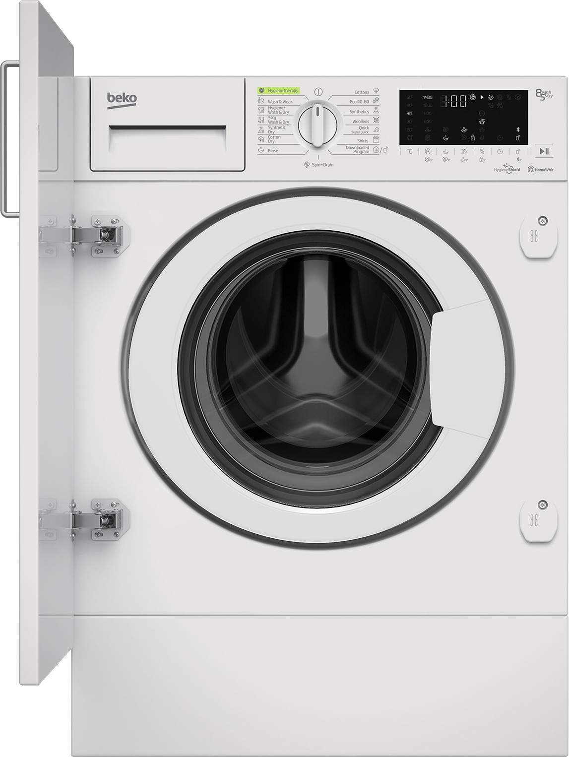 Beko vaskemaskin/tørketrommel HITV 8736B0 HT integrert - Elkjøp
