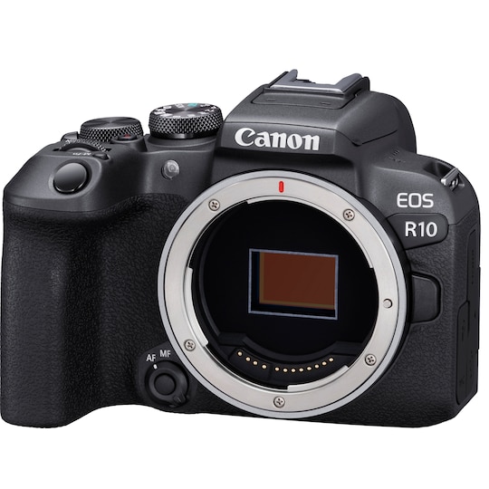 Canon EOS R10 DSLR speilløst kamera + RF-S 18-45mm IS STM objektiv - Elkjøp