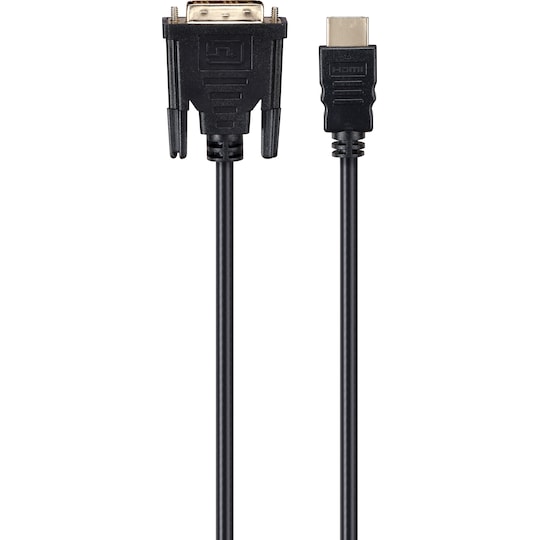 Logik DVI til HDMI-kabel - Elkjøp
