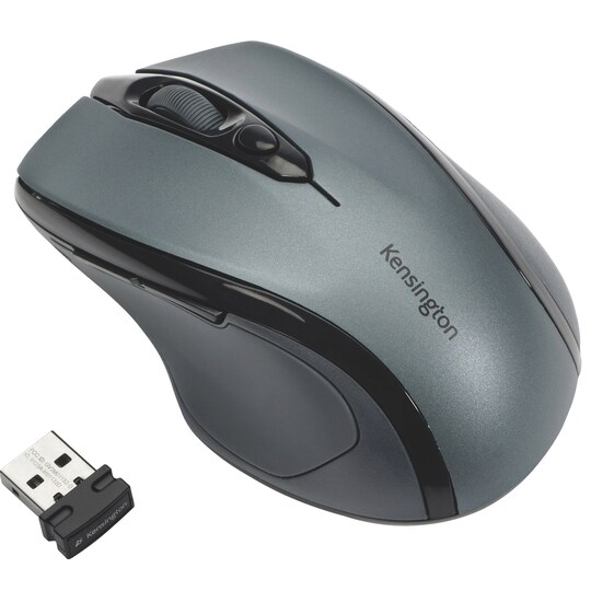Kensington Pro-Fit mellomstor trådløs mus (grå) - Elkjøp