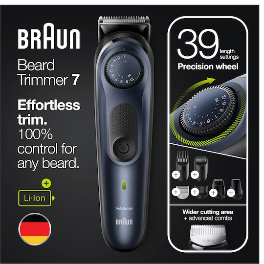 Braun Series 7 skjeggtrimmer BT7330 - Elkjøp