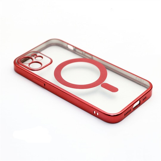 Mobildeksel til MagSafe lader rød iPhone 11 - Elkjøp