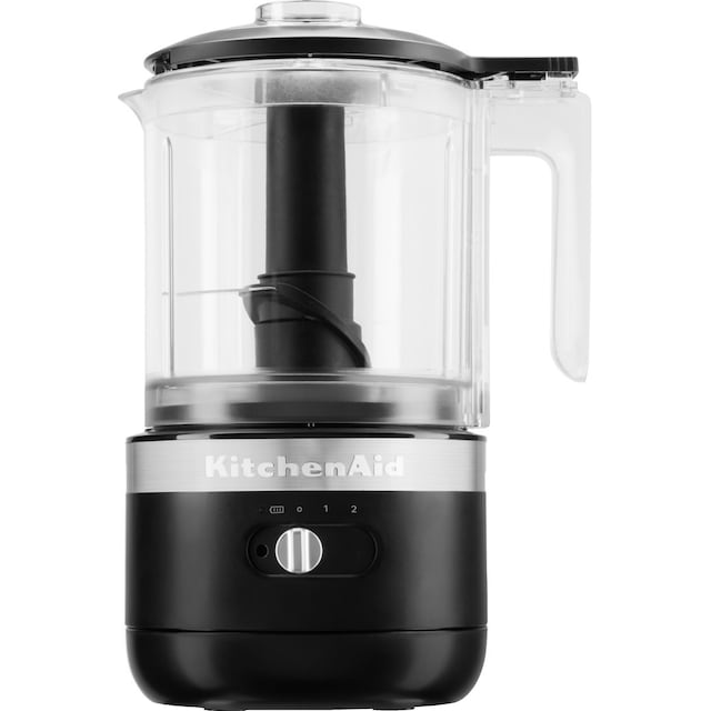 KitchenAid sladdlös minihackare 5KFCB519EBM (mattsvart)