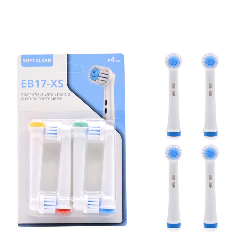 Erstatningstannbørstehoder for Sensitive Tooth 8-pack Flerfarget Braun Oral-B  D4510 - Elkjøp