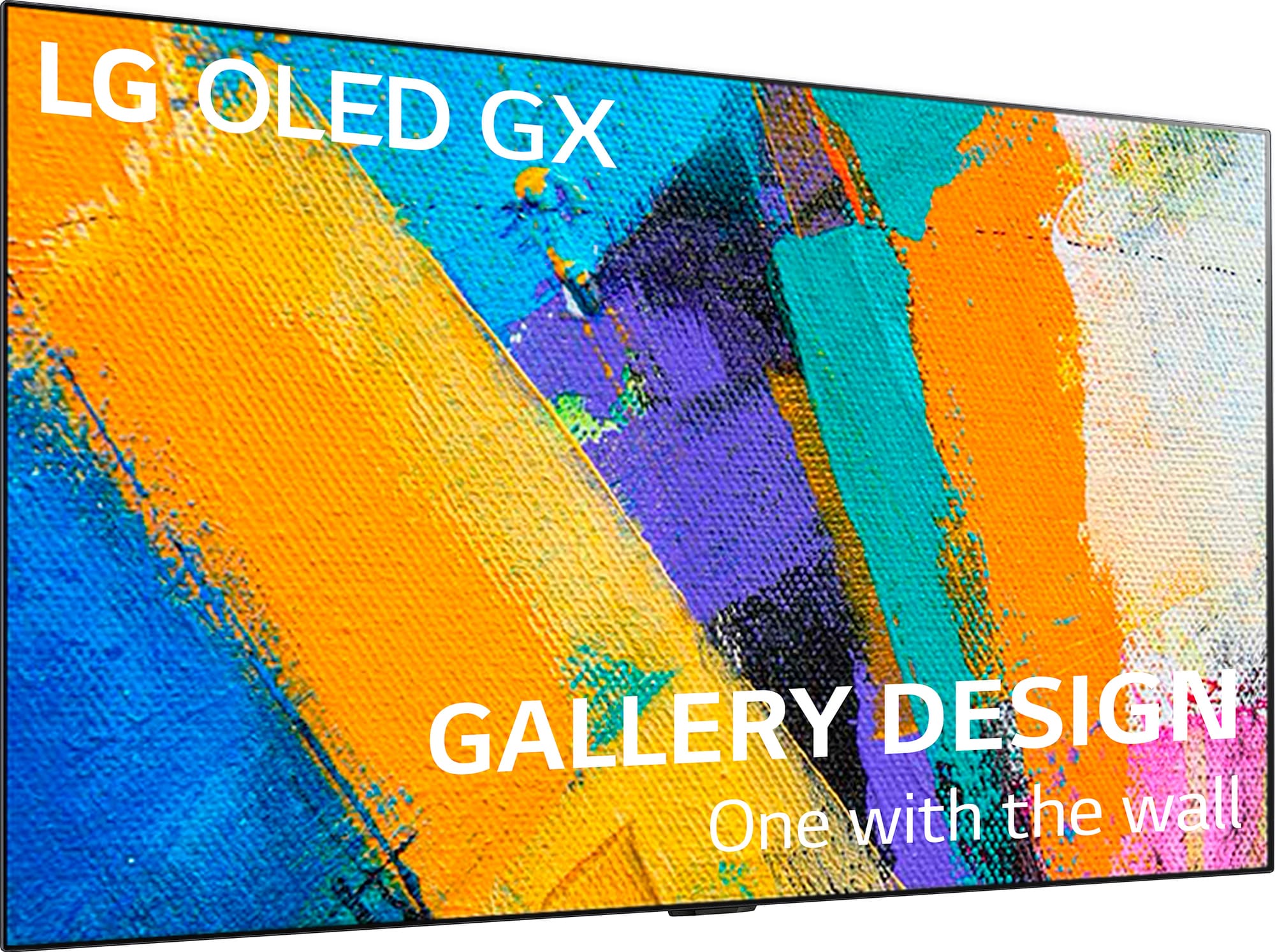 LG 77" GX 4K OLED TV OLED77GX med integrert veggfeste (2020) - Elkjøp