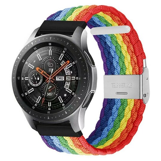 Flettet elastisk armbånd Samsung Galaxy Watch 46mm - Pride - Elkjøp