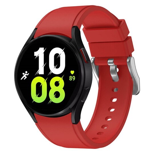 Silikon armbånd No-Gap Samsung Galaxy Watch 5 (40mm) - Rød - Elkjøp