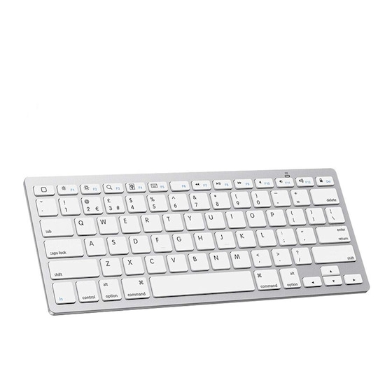 Bluetooth Single-mode tastatur engelsk versjon Hvit - Elkjøp