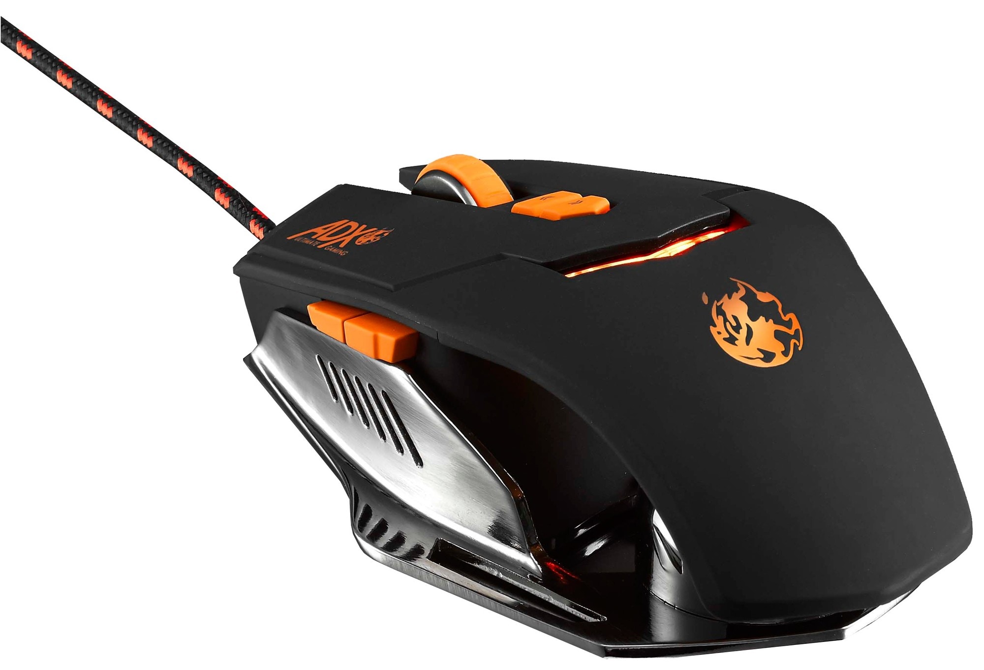 ADX Firepower V02 Metal laser gaming mus - Elkjøp