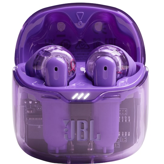 JBL Tune Flex helt trådløse in-ear hodetelefoner (ghost purple) - Elkjøp