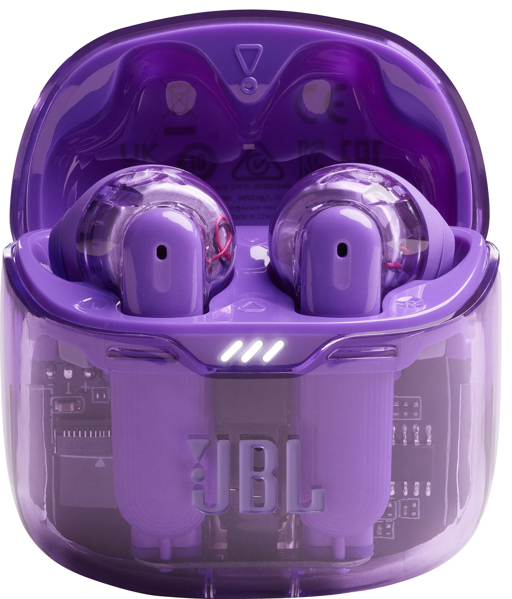 JBL Tune Flex helt trådløse in-ear hodetelefoner (ghost purple) - Elkjøp
