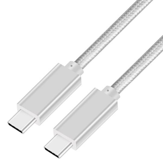 Ladekabel USB-C / Type-C - Hvit - Elkjøp