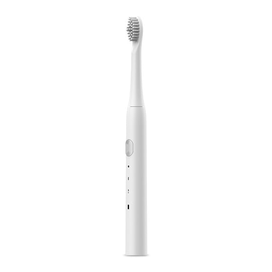 Elektrisk tannbørste med 2 børstehoder USB Sonic elektriske tannbørster 3  moduser Hvit - Elkjøp