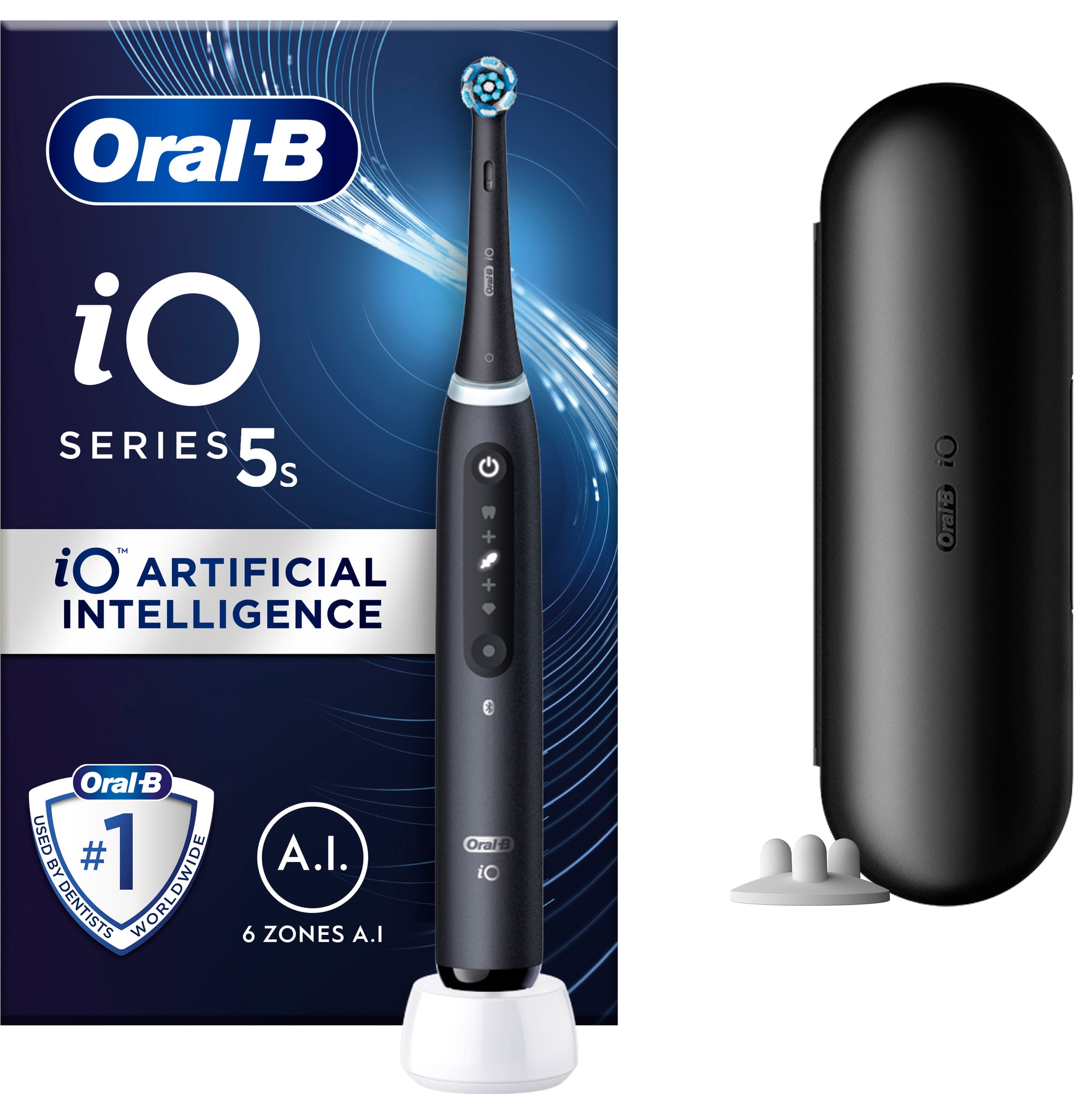 Oral-B iO 5s elektrisk tannbørste 414964 (matt sort) - Elkjøp