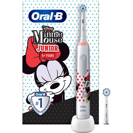 Oral-B Junior D505 Minnie elektrisk tannbørste barn 760703 - Elkjøp