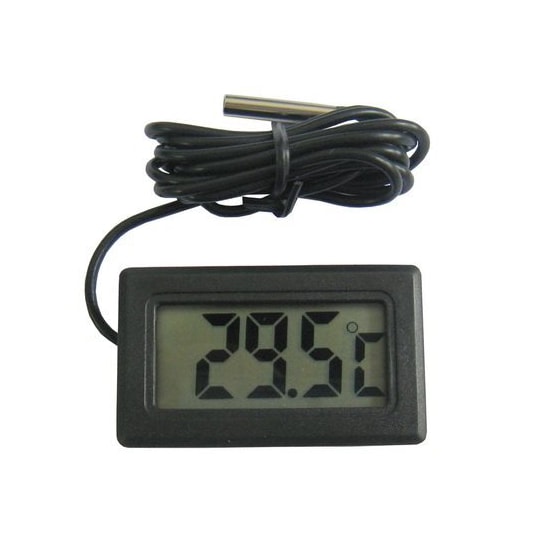 Mini LCD Digital termometer for Fryseren / Kjølen - Elkjøp