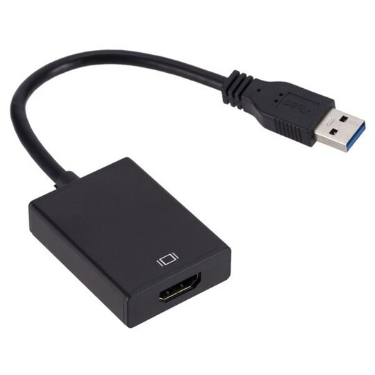 Ekstern Grafikkorts-adapter - USB 3.0 til HDMI - Elkjøp