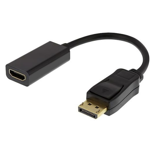 Deltaco DisplayPort til HDMI adapter 4K - Elkjøp