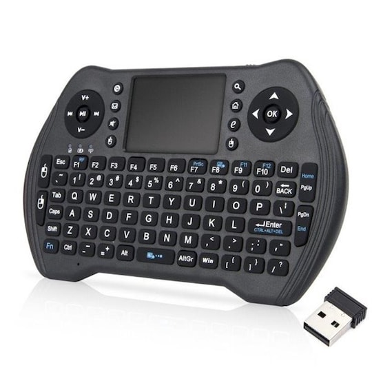 Mini Tangentbord / Air Mouse med USB-Dongle - Elkjøp