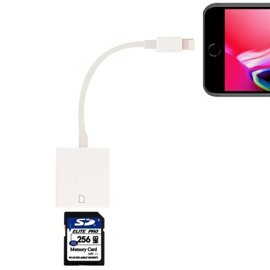 iPhone / iPad kortleser SD minnekort - Elkjøp