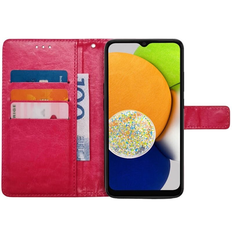 Mobil lommebok 3-kort Samsung Galaxy A03 - Rosa - Elkjøp
