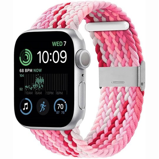 Flettet elastisk armbånd Apple Watch SE 2022 44mm - gradientred - Elkjøp