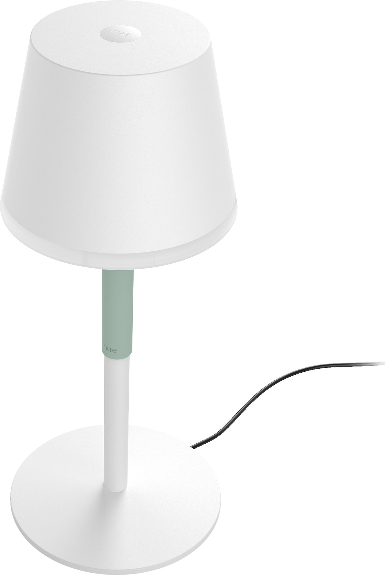 Philips Hue Go bærbar bordlampe (hvit) - Elkjøp