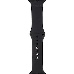 HOLDIT Apple Watch Silicone Band klokkereim 30-41mm (sort)