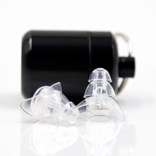 Svært effektive støydempende ørepropper 1 par Transparent - Elkjøp