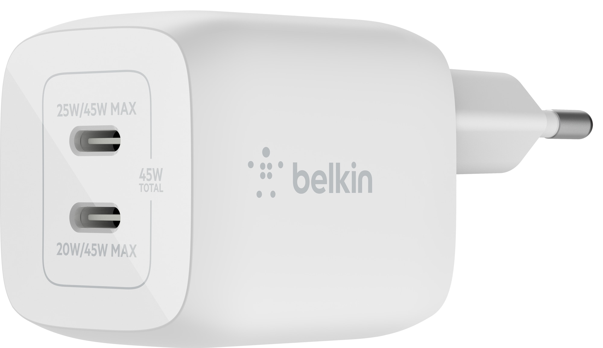 Belkin 45W Dual USB-C lader - Elkjøp