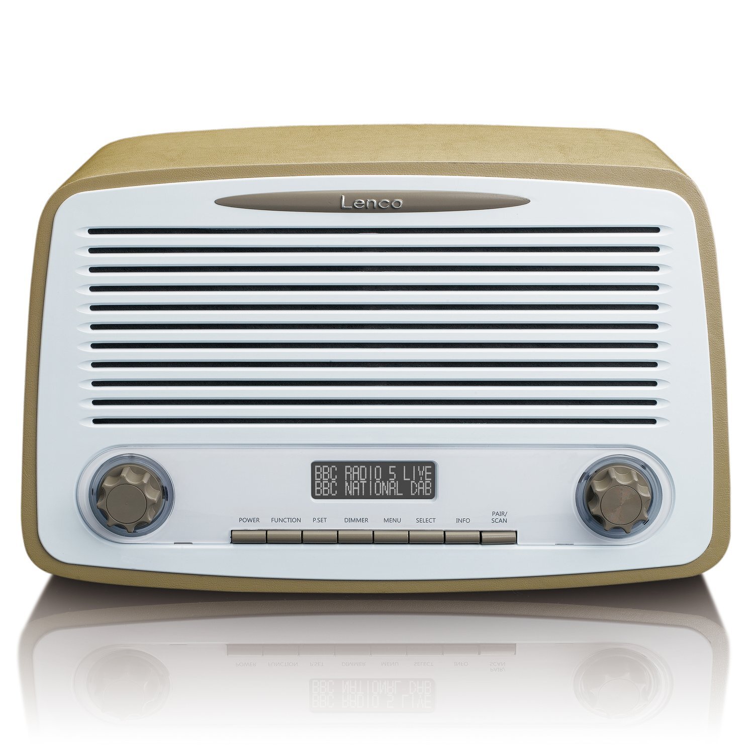 Lenco DAR-012 DAB-radio, tre - Elkjøp