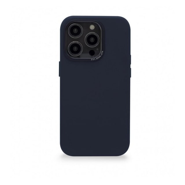 Decoded iPhone 14 Pro Max Deksel Leather Backcover Navy